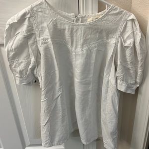 Universal Thread - Puff Sleeve Top - White